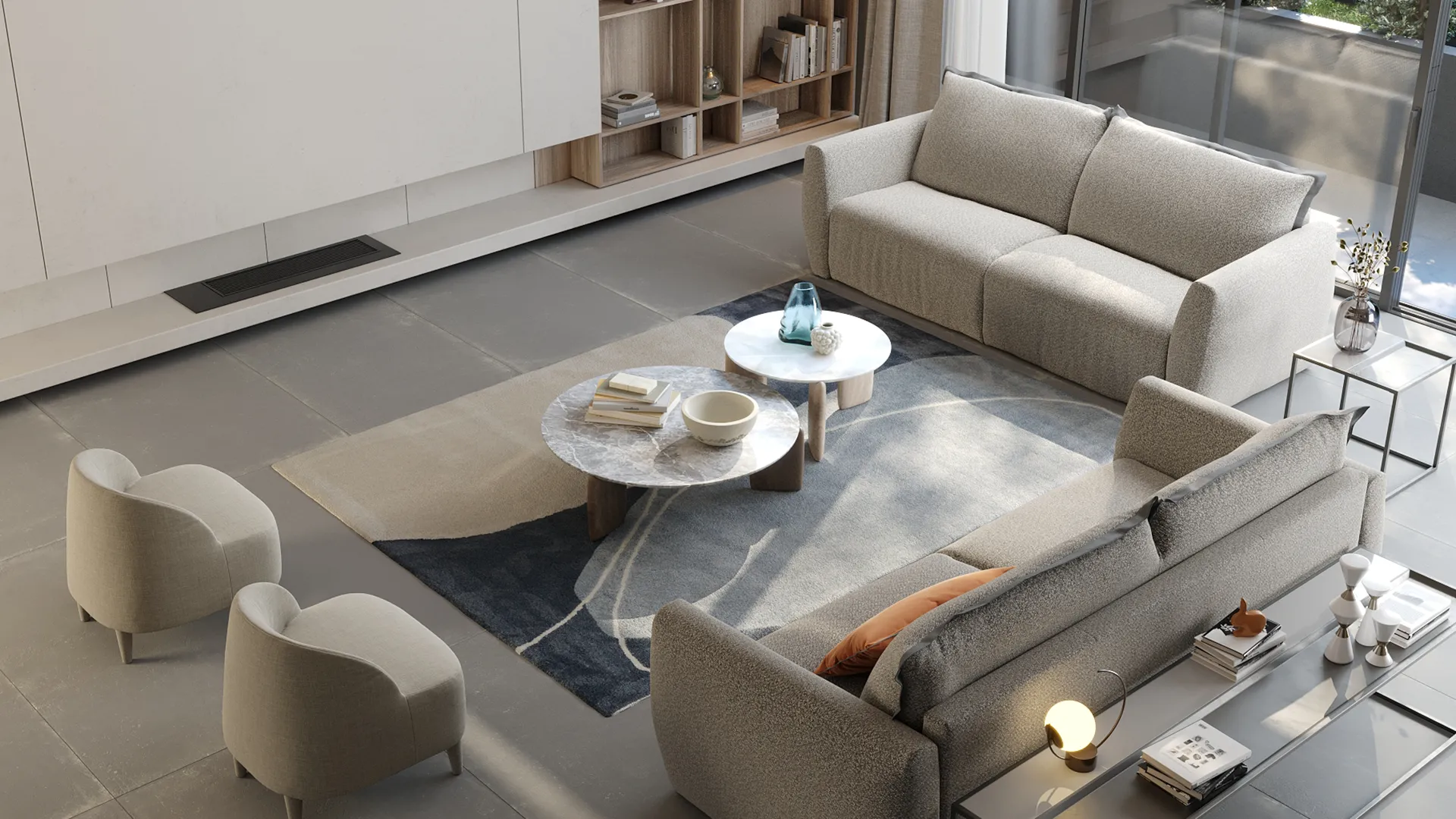 Divano fisso o letto margot componibile family bedding